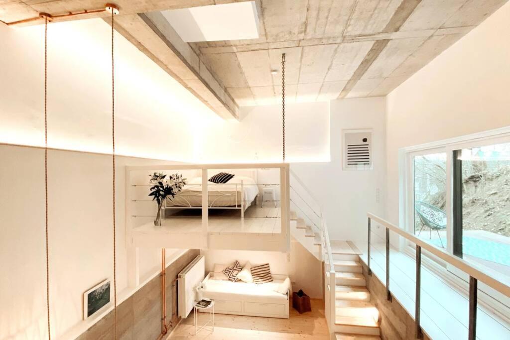 Pool-Loft: Wandern, Erholen & Sauna Siebengebirge Erpel Exterior photo